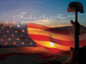 Remembering all the son's and daughters who have given there all for our freedom.